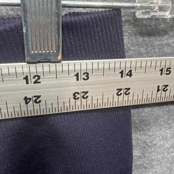 Lululemon Free To Flow 7/8 Seamless Knit Leggings Midnight Navy Women Size 8/10 - Picture 7 of 11